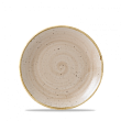 Тарелка мелкая круглая Churchill Stonecast Nutmeg Cream SNMSEVP61 16,5 см