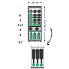 Винный шкаф монотемпературный Avintage AVU23TB1 фото