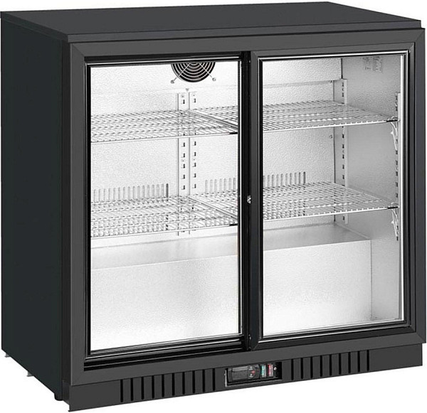 Шкаф холодильный барный Cooleq BF-210S черный фото