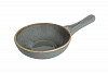 Сковорода Porland d 14 см 350 мл фарфор цвет темно-серый Seasons (608214) фото