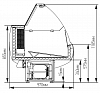 Морозильная витрина Марихолодмаш Таир ВХН-1,5 фото