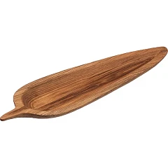 Блюдо для подачи PPwood Ива светлый дуб ,H=3,L=44,B=13см св. дерево (03024564) в Санкт-Петербурге, фото