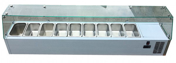 Холодильная витрина для ингредиентов Koreco VRX 2000 395 WN фото