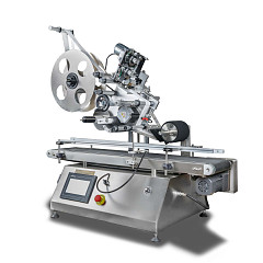 Автоматический этикетировщик для плоских поверхностей Hualian Machinery HLMT-160D в Санкт-Петербурге, фото