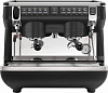 Рожковая кофемашина Nuova Simonelli Appia Life Compact 2Gr V 220V черная +экономайзер+высокие группы+ паровоздушный кран (168321) фото