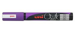 Маркер меловой UNI Mitsubishi Pencil Chalk PWE-5M 1,8-2,5 мм Фиолетовый в Санкт-Петербурге фото