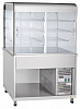Прилавок-витрина холодильный с плоской столешницей Abat Аста ПВВ(Н)-70КМ-С-НШ столешница нерж. (21000011053) фото
