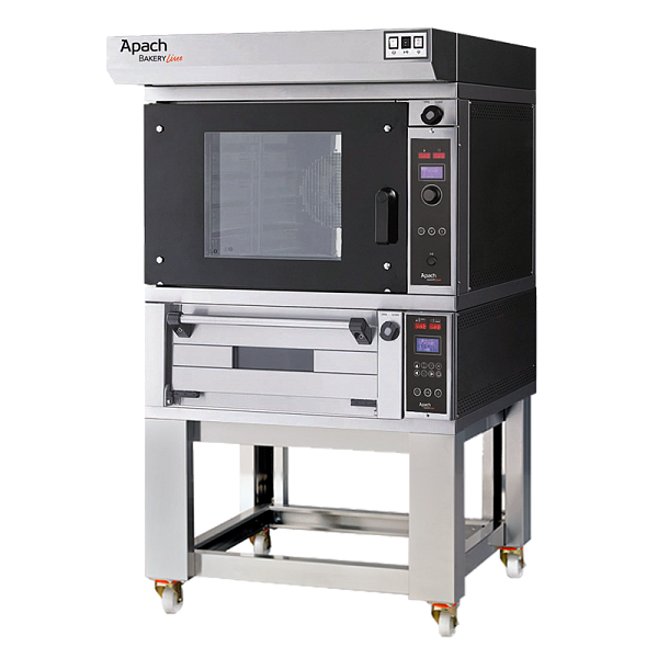 Печь конвекционная электрическая Apach Bakery Line K5TLOWHSE DP+E2218PA фото