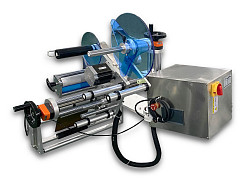 Автоматический встраиваемый этикетировщик Hualian Machinery HL-A450DX (нижн. подача, W пленки до 450 мм) в Санкт-Петербурге, фото