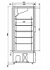 Морозильный шкаф Ариада R750LS фото