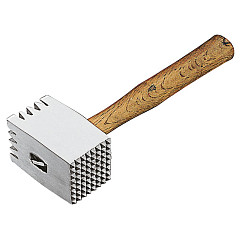 Молоток для отбивания мяса Paderno 0,6кг, алюм. с дерев. ручкой, 32см 42508-00 в Санкт-Петербурге, фото
