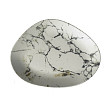 Тарелка асимметричная Kutahya Porselen Marble 22 см, мрамор NNGLX22DU893313