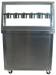 Фризер для жареного мороженого  KCB-2F (контейнеры, 2 компрессора)