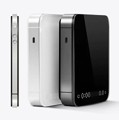 Весы Zero Hero Coffee scale-Black, with Silicone pad fdzc006, фото 4