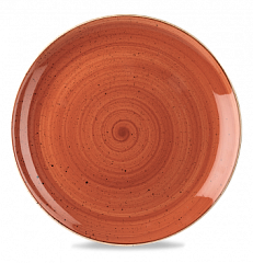 Тарелка мелкая круглая Churchill Stonecast Spiced Orange SSOSEV121 32,4см, без борта в Санкт-Петербурге фото