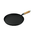 Сковорода для блинов P.L. Proff Cuisine 26 см h2,3 см чугун с дерев. ручкой черная ИНДУКЦИЯ (81240553)