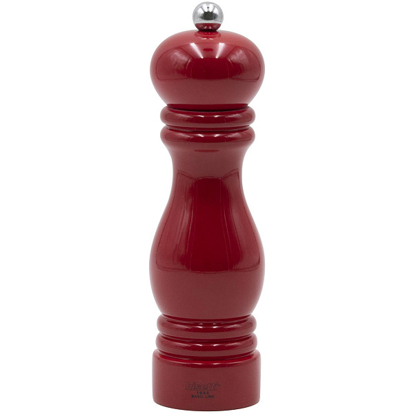Мельница для перца Bisetti h 19 см, бук лакированный, цвет красный, SORRENTO (7151LRL) фото