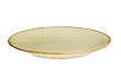 Тарелка для пиццы Porland 32 см фарфор цвет желтый Seasons (162932)