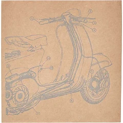 Бумага для конусов и сэндвичей Fab up Крафт [1000шт] ,L=16,B=16см (04142126) в&nbsp;Санкт-Петербурге фото