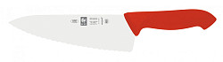 Нож поварской Шеф Icel 20см с волнистой кромкой, красный HORECA PRIME 28400.HR60000.200 в Санкт-Петербурге фото