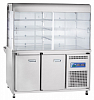 Прилавок-витрина холодильный для самообслуживания Abat Аста ПВВ(Н)-70КМ-С-01-ОК столешница нерж. (21000011576) фото