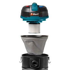 Пылесос для сухой и влажной уборки Bort BSS-1220 BLACK в Санкт-Петербурге, фото 11