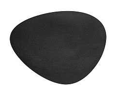 Салфетка подстановочная (плейсмат) Lacor 45x35 см, 100 % переработанная кожа, декор grainy black / зернистый черный в Санкт-Петербурге фото