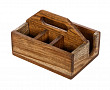 Ящик для сервировки деревянный Luxstahl 210х150 мм с ручкой