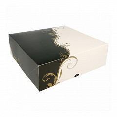 Коробка для торта Garcia de Pou 23*23*7,5 см, белая, картон в Санкт-Петербурге, фото