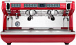 Рожковая кофемашина Nuova Simonelli Appia Life XT 2Gr V 220V красная+высокие группы+паровоздушный кран+ экономайзер (174994)