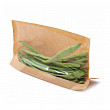Пакет бумажный с окном для еды Garcia de Pou 21*16/12*3 см, крафт-бумага, 100 шт/уп