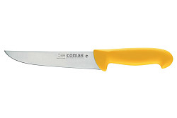 Нож поварской Comas 18 см, L 30 см, нерж. сталь / полипропилен, цвет ручки желтый, Carbon (10120) в Санкт-Петербурге фото