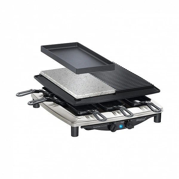 Раклетница Steba RC 4 plus DELUX chrom фото