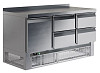 Холодильный стол Restoinox SHS-122GNE-B (нижн. расп. агр. 1 дв.+ 4 ящ.) фото