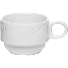 Чашка чайная Lubiana Аркадия фарфор 160мл D=75,H=55,B=110мм белый (0500) в Санкт-Петербурге, фото 1