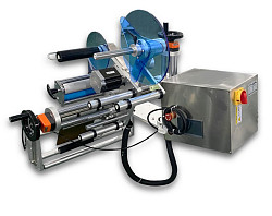 Автоматический встраиваемый этикетировщик Hualian Machinery HL-A450 (верхн. подача, W пленки до 450 мм) в Санкт-Петербурге, фото