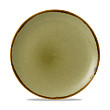 Тарелка мелкая Dudson 28,8 см, зеленая HVGREV111