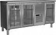 Холодильный стол Россо T57 M3-1-G 9006-1 корпус серый, без борта (BAR-360C)