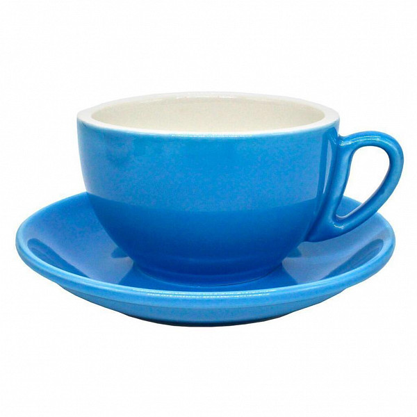 Чайная пара P.L. Proff Cuisine Barista 270 мл, синий цвет фото