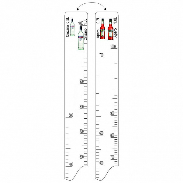 Барная линейка P.L. Proff Cuisine Aperol (700мл/1л) / Cinzano (500мл/1л) фото