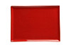 Блюдо прямоугольное Porland 35х26 см фарфор цвет красный Seasons (358835) фото