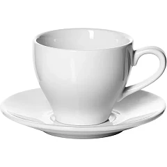 Кофейная пара Kunstwerk фарфор 150мл D=75/125,H=72мм белый (03130278) в Санкт-Петербурге, фото