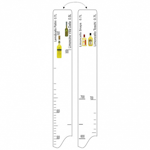 Барная линейка P.L. Proff Cuisine Lemoncello Pallini/ Snaps/ Toschi (700мл) Villa Dalla (500мл) фото