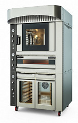 Комбинированный модуль из конвектомата, статической печи, расстоечного шкафа Kocateq FR Combi M в Санкт-Петербурге фото