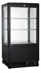 Шкаф-витрина холодильный Cooleq CW-58 Black в Санкт-Петербурге, фото