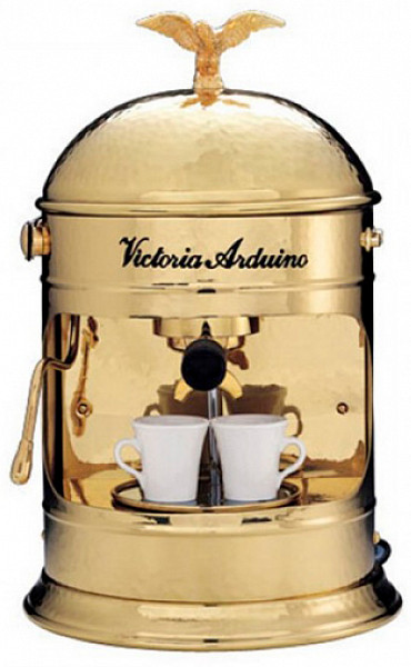 Рожковая кофемашина Victoria Arduino Venus Family S brass (56665) фото
