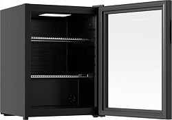 Шкаф холодильный барный Cooleq TBC-65N черный в Санкт-Петербурге, фото 2