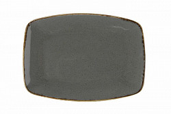 Тарелка плоская Porland 32 см фарфор цвет темно-серый Seasons (118432) в Санкт-Петербурге, фото