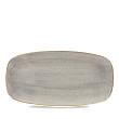 Блюдо прямоугольное Churchill CHEFS Stonecast  Peppercorn Grey SPGSXO101