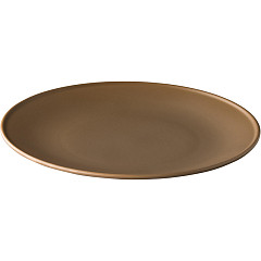 Тарелка мелкая Style Point Hygge 28 см, цвет коричневый (QU95703) в Санкт-Петербурге, фото